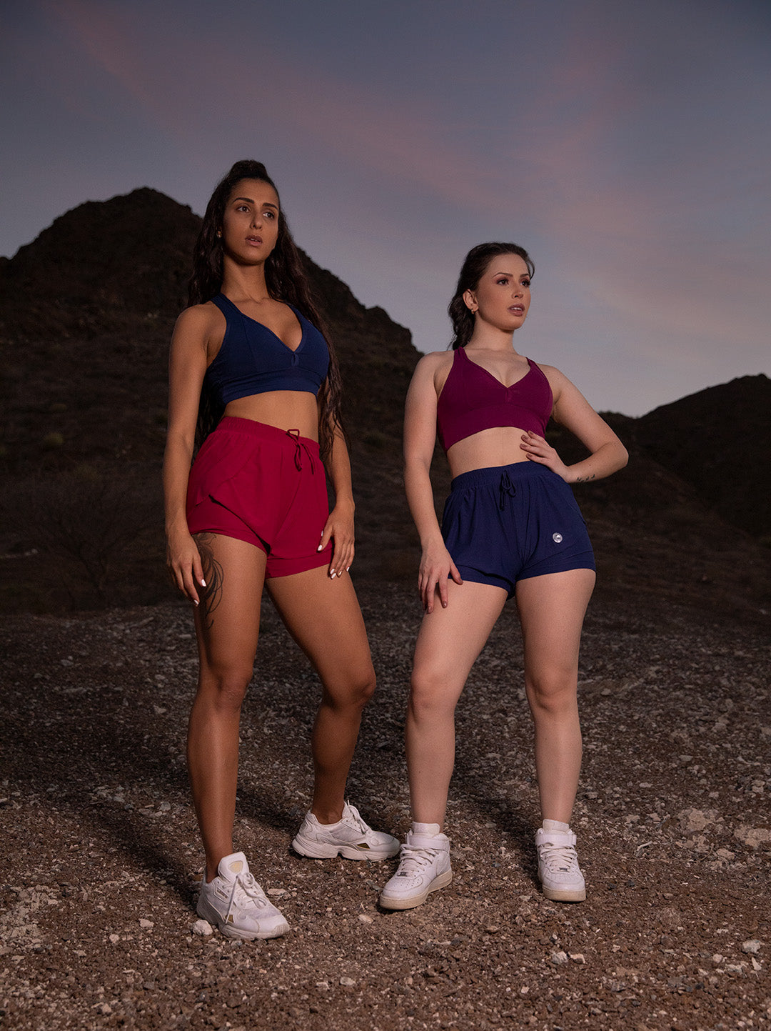 Jupiter double layer lycra shorts