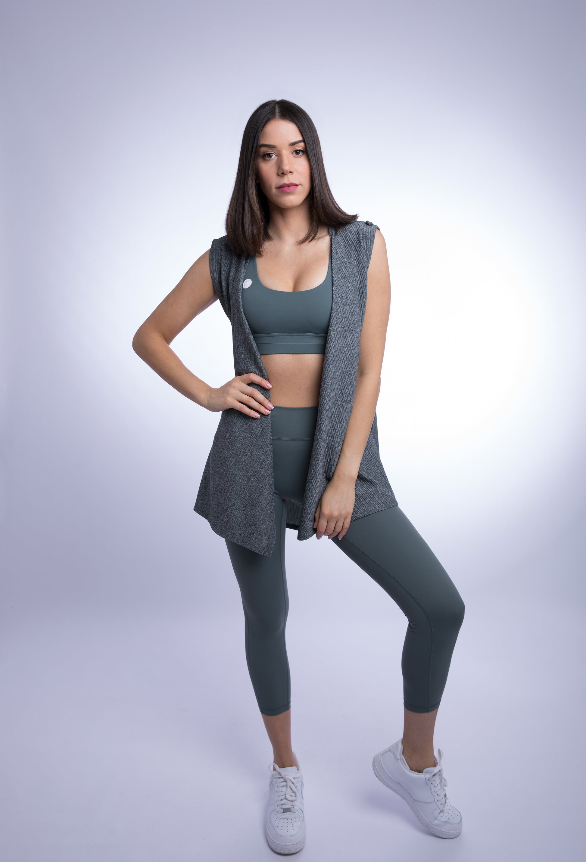 Aisha Long Vest