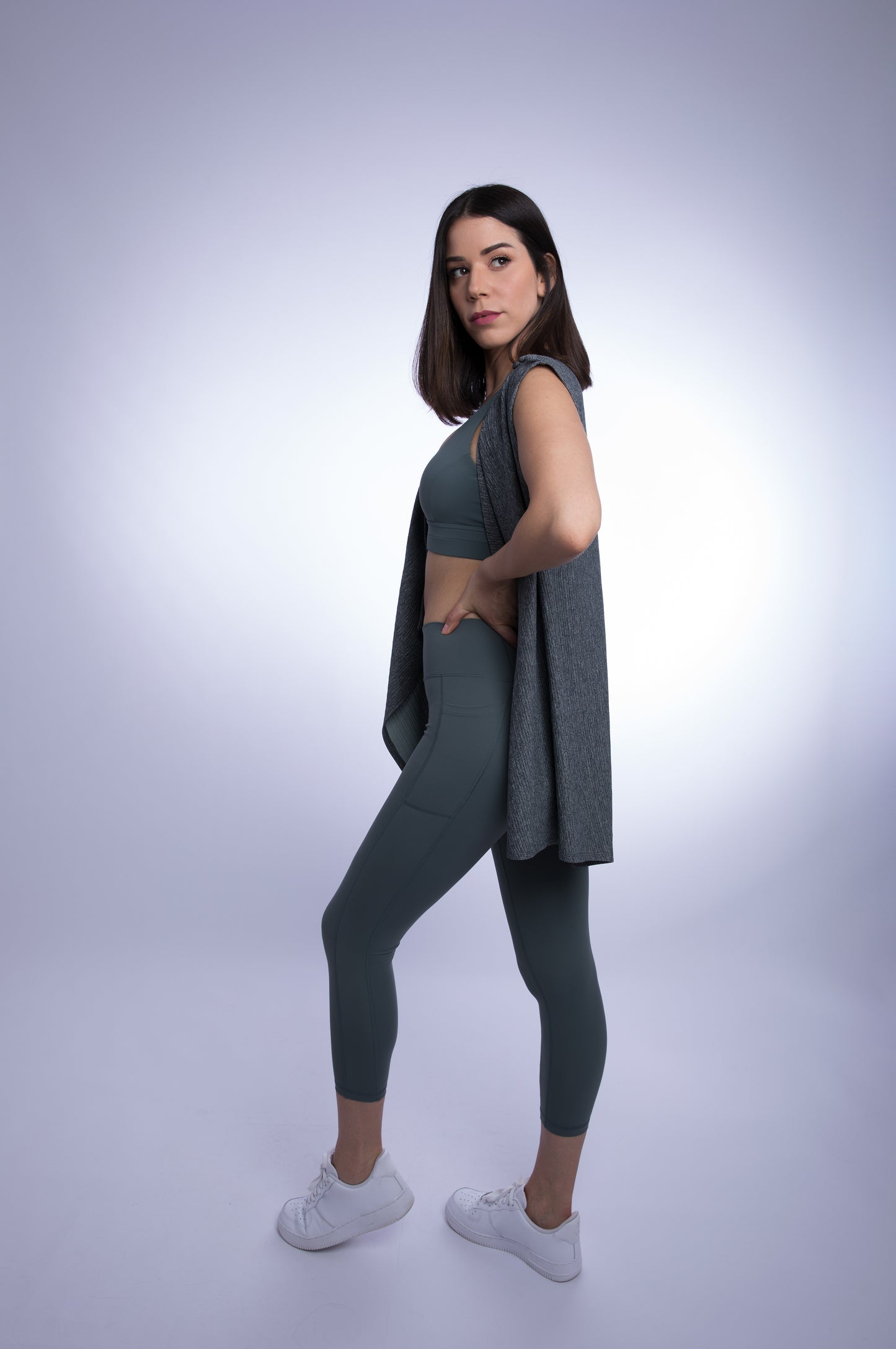 Aisha Long Vest