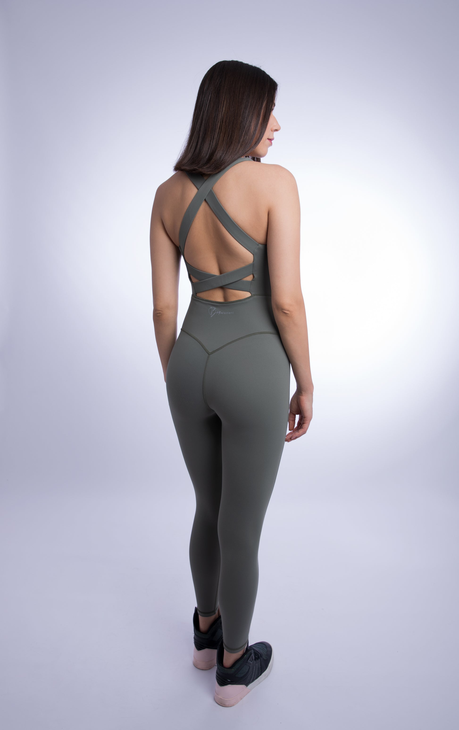 Eveline Fitness Jumpsuit with Body Shaping Compression