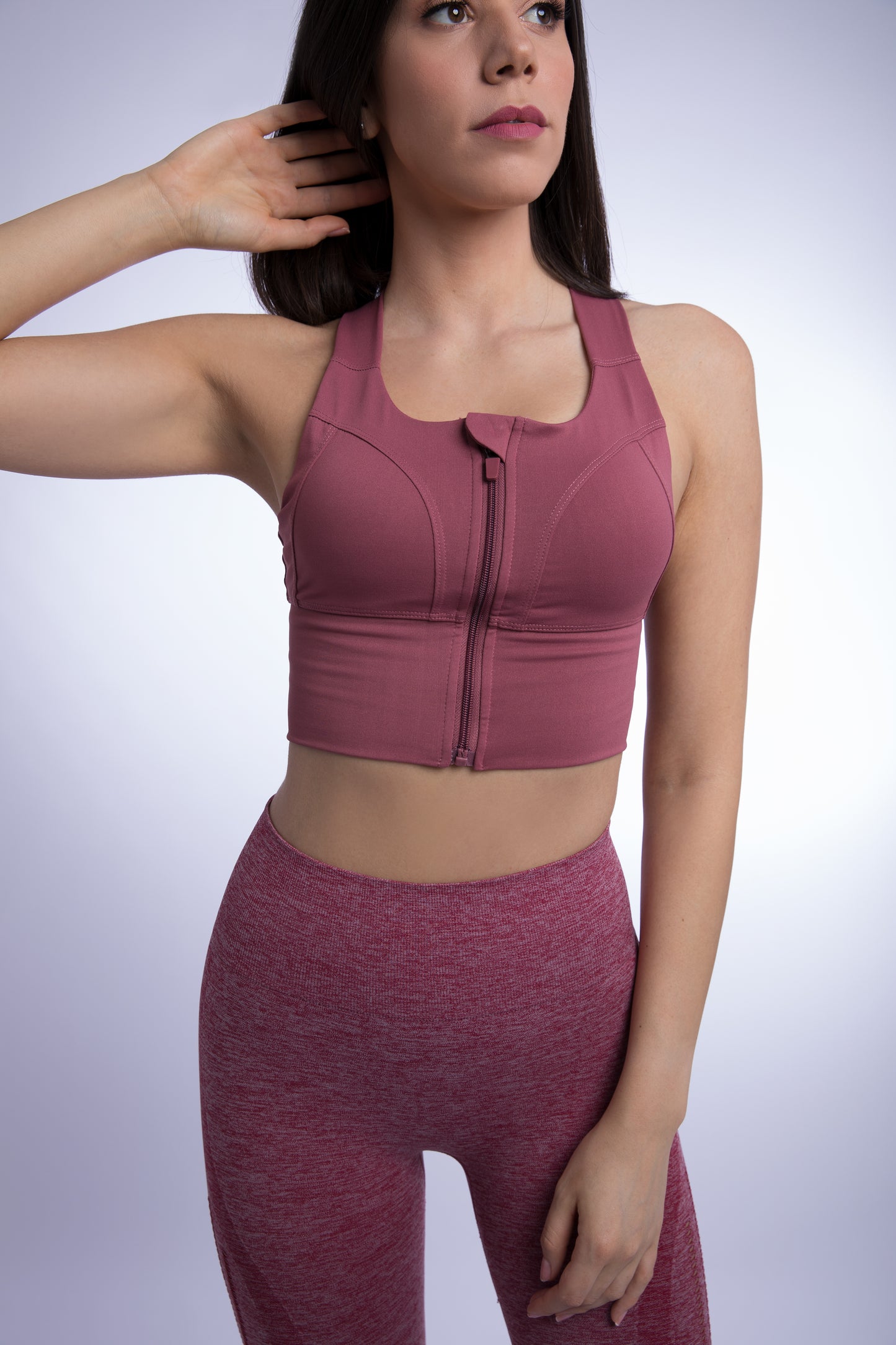 Federica Crop Top High Impact Sports Bra