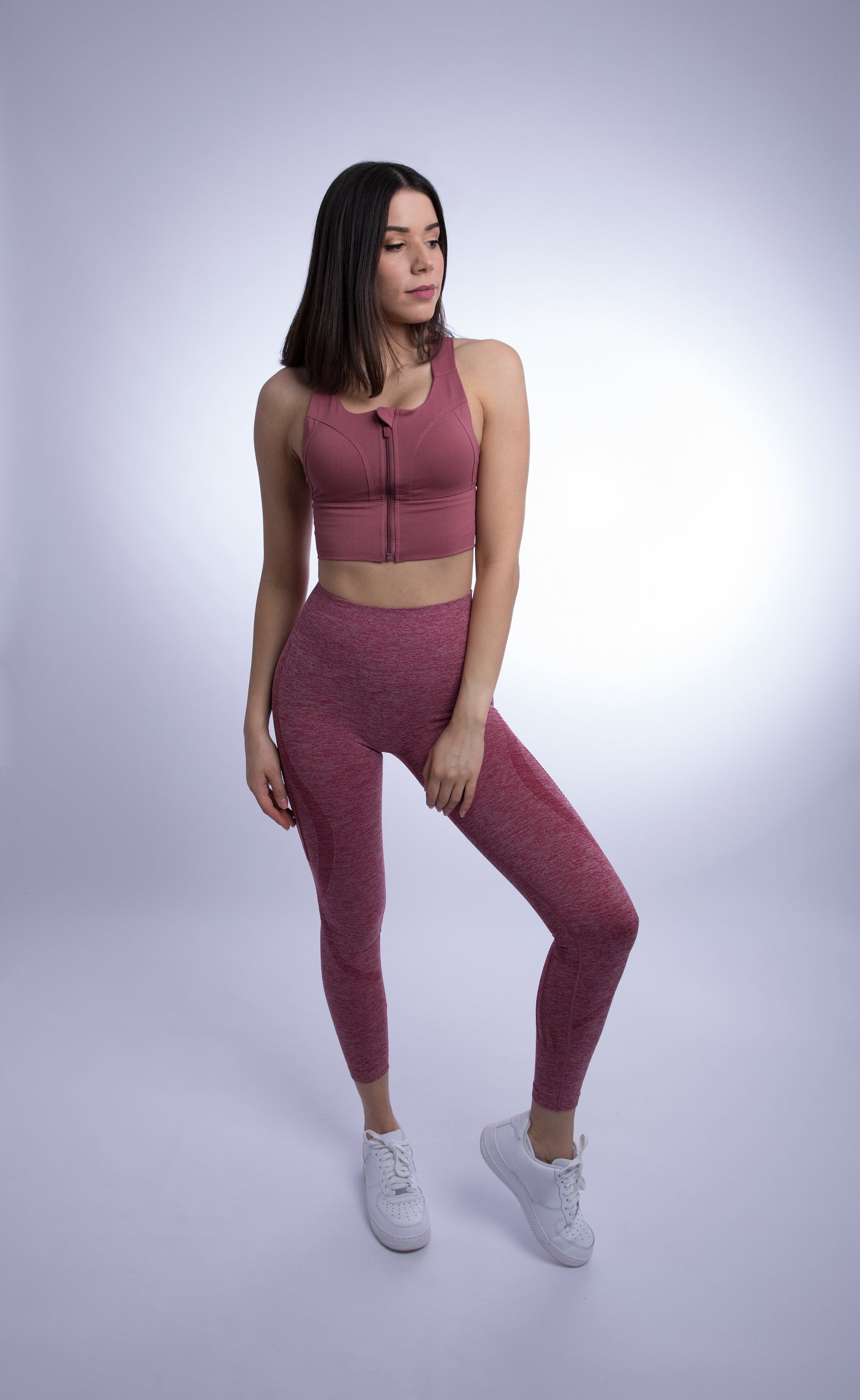 Federica Crop Top High Impact Sports Bra