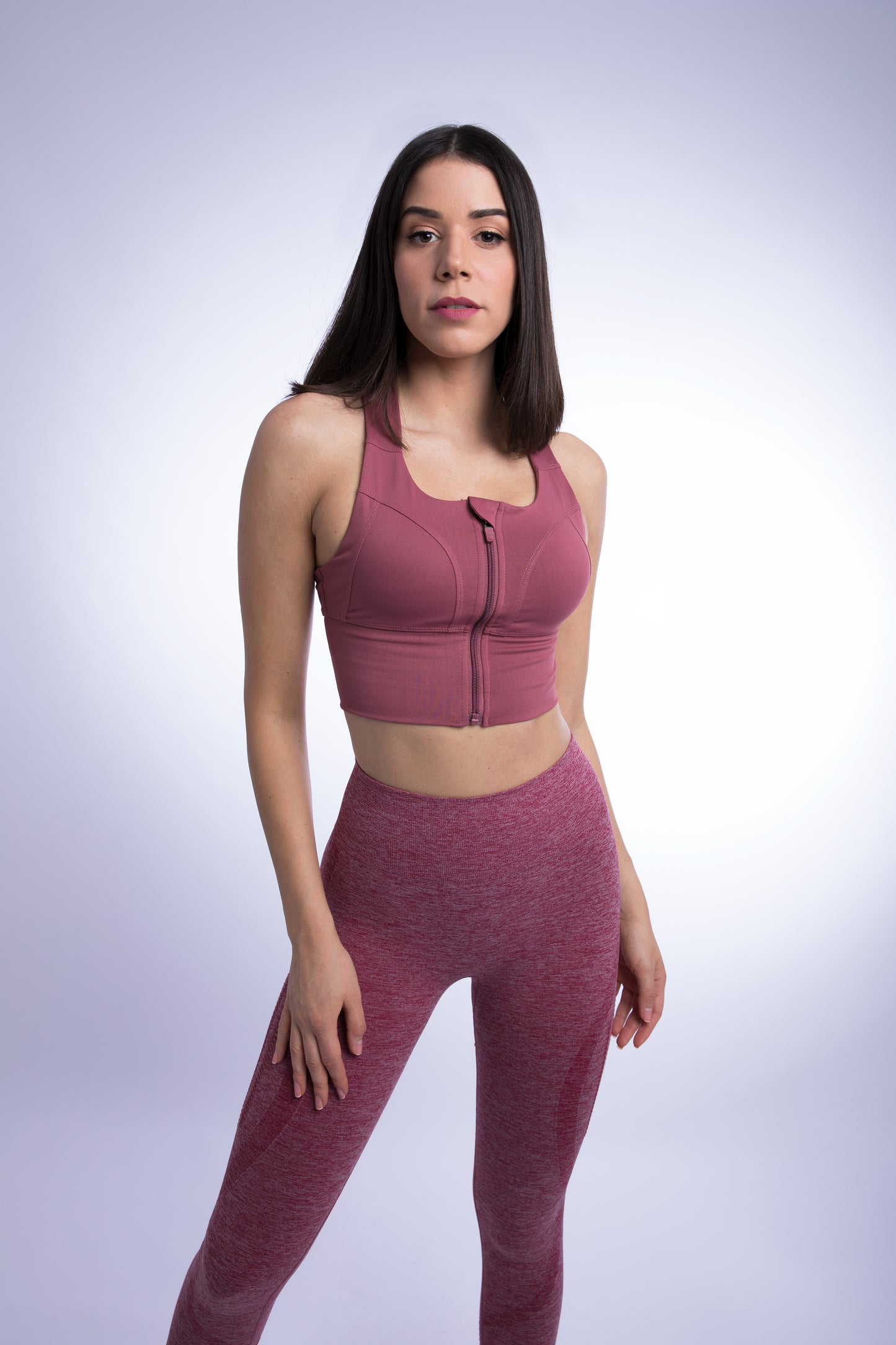 Federica Crop Top High Impact Sports Bra