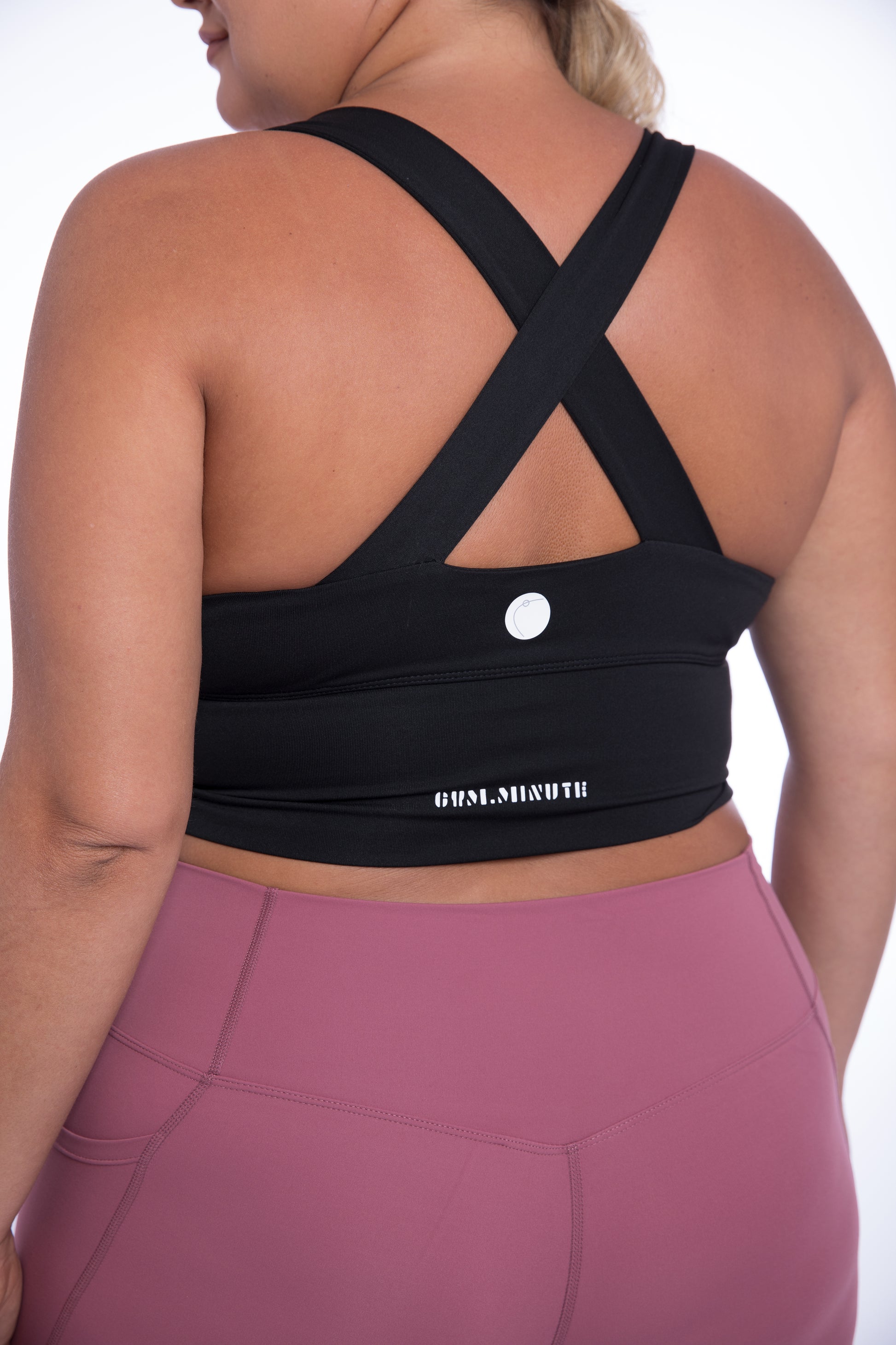 Federica Crop Top High Impact Sports Bra Plus Size