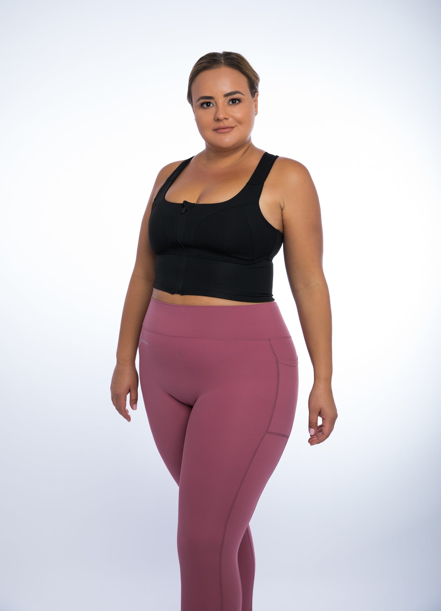 Federica Crop Top High Impact Sports Bra Plus Size