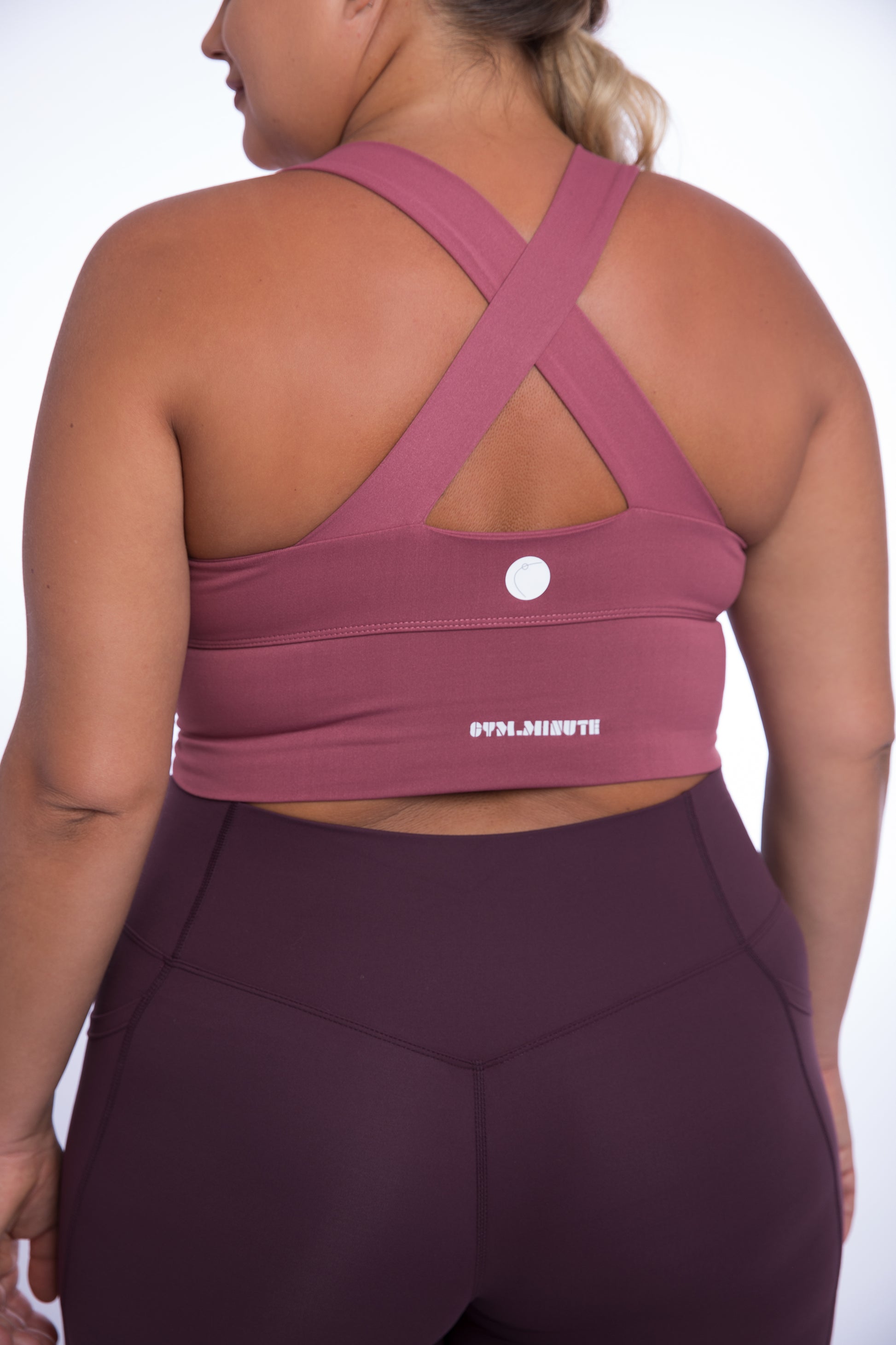 Federica Crop Top High Impact Sports Bra Plus Size