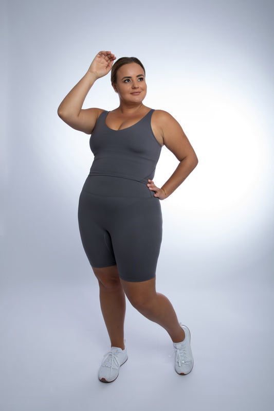 High-rise Nat shorts Plus Size