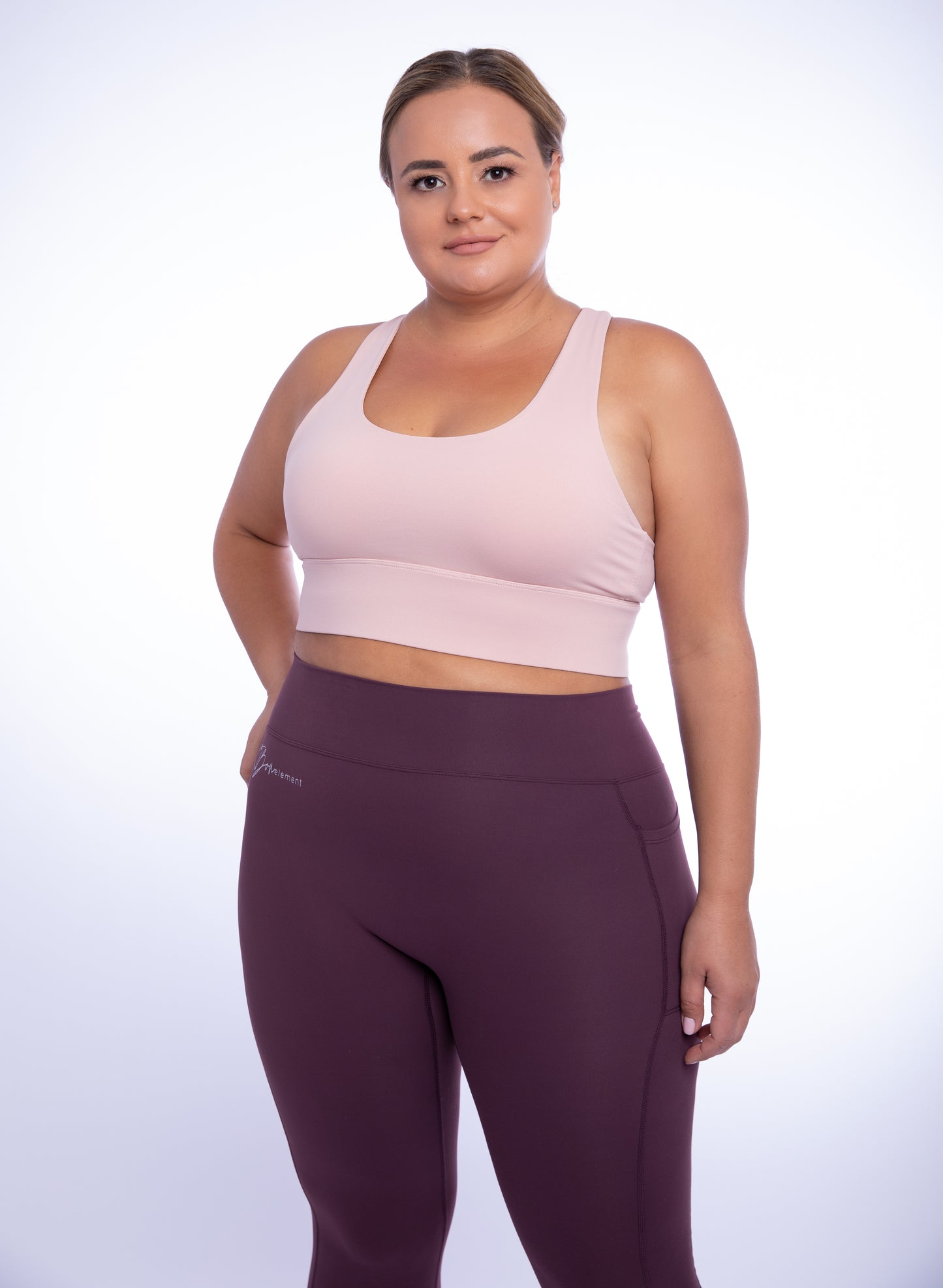 High Impact Tara Top Plus Size XXXL Pink
