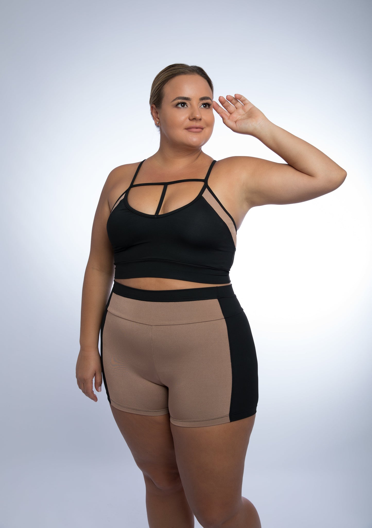 Medium Compression Andrea Shorts Plus Size