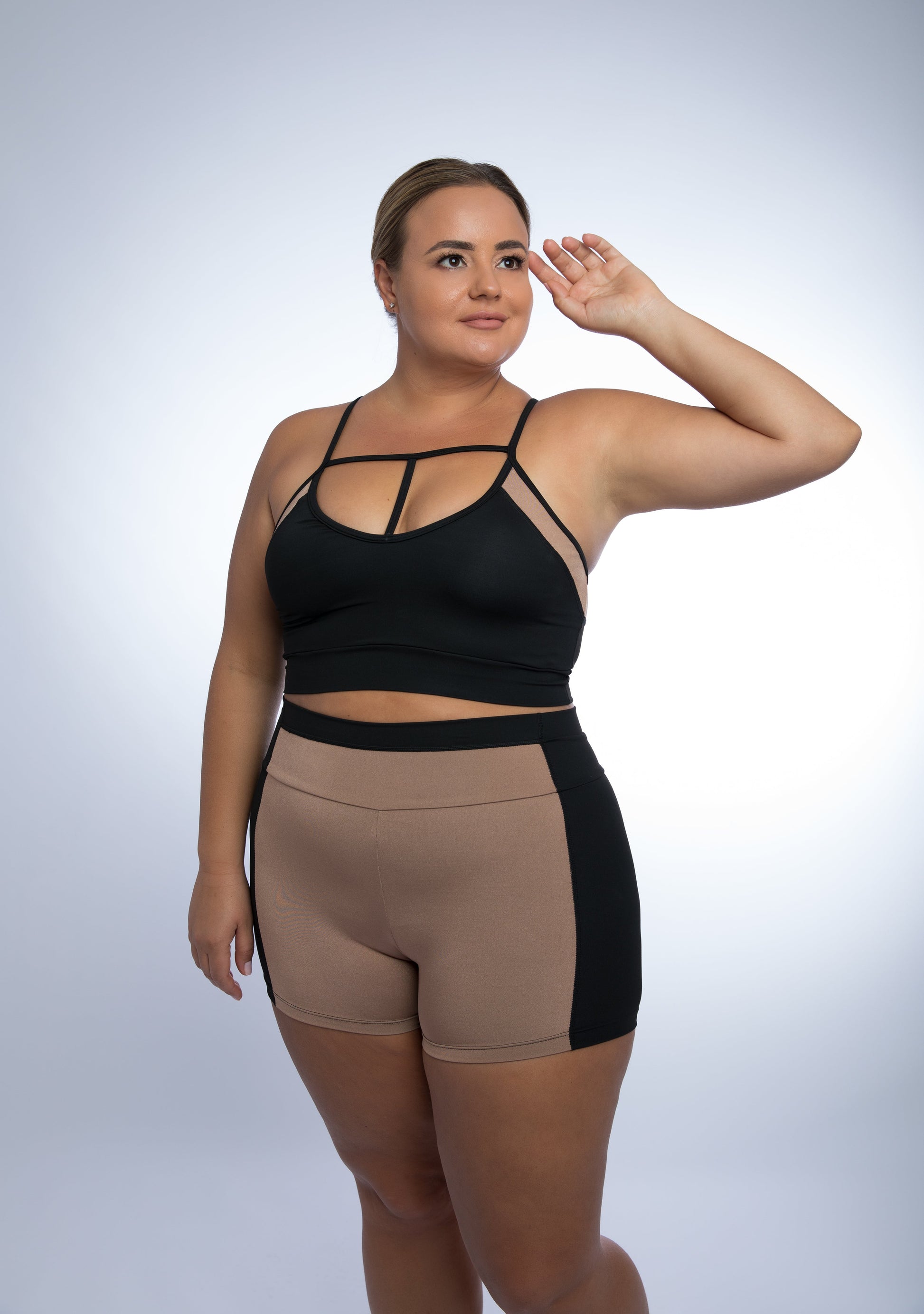 Medium Compression Andrea Shorts Plus Size