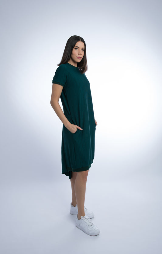 Sarah Sportsy Dress S Emerald Green