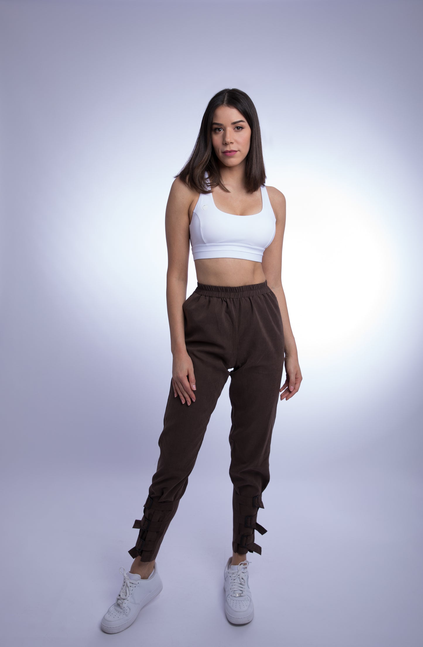 Martha City Pants S Deep Coffee