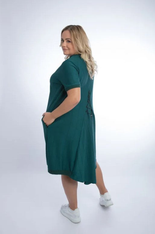 Sarah Sporty Dress XL Sherpa Blue