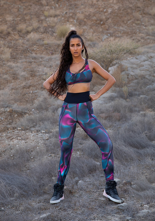 Neptune fitness leggings activewear with ultra-protection and pockets