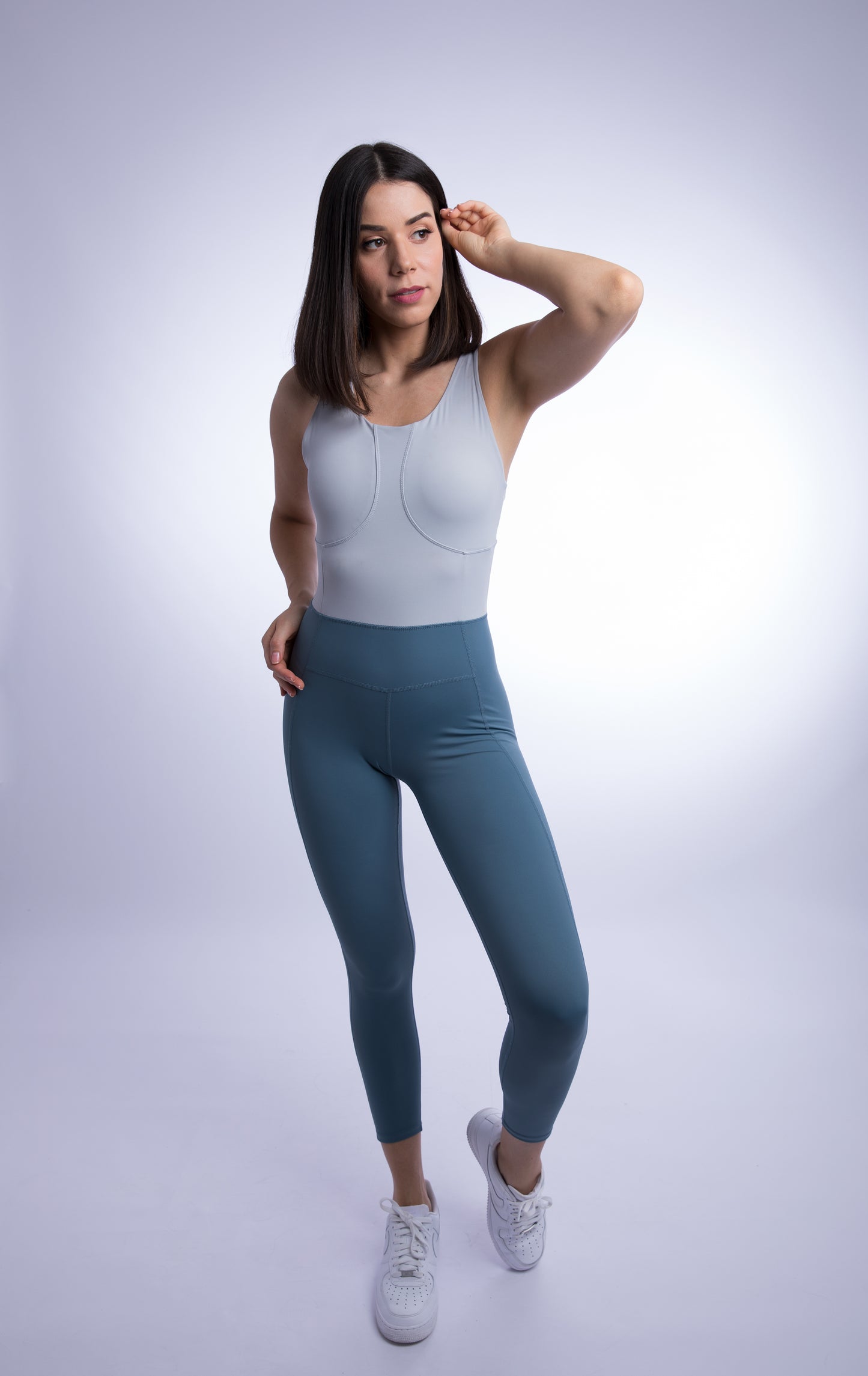 Juliana Fitness Jumpsuit with Body Shaping Compression