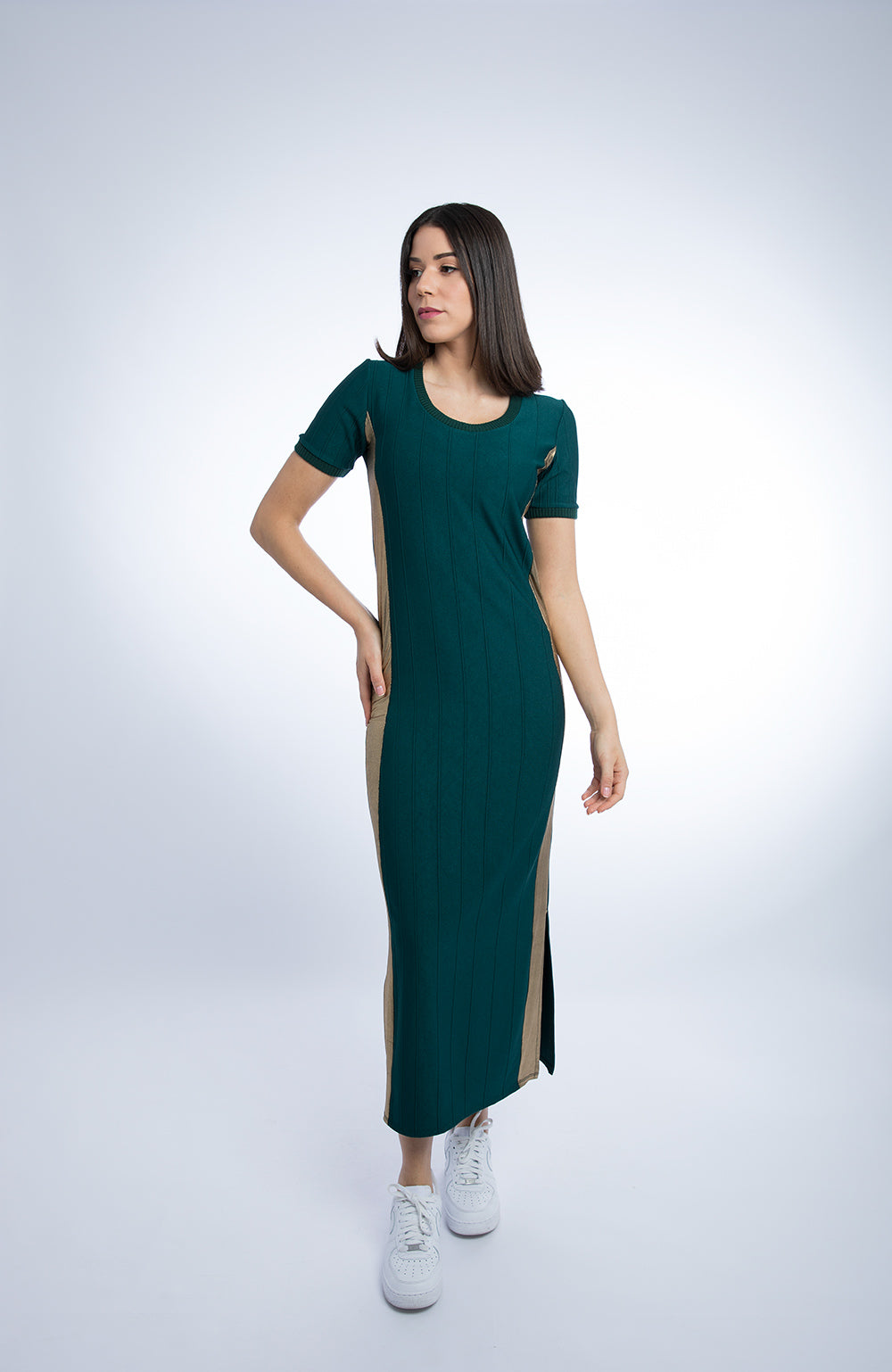 Raquel Studio Dress Emerald Green M