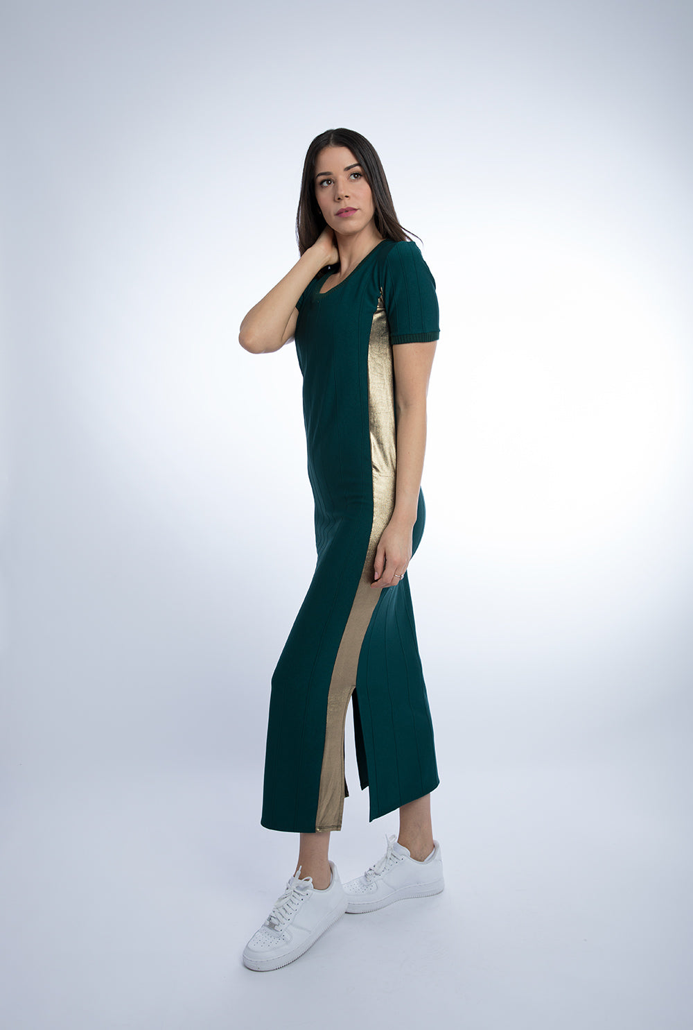 Raquel Studio Dress Emerald Green L