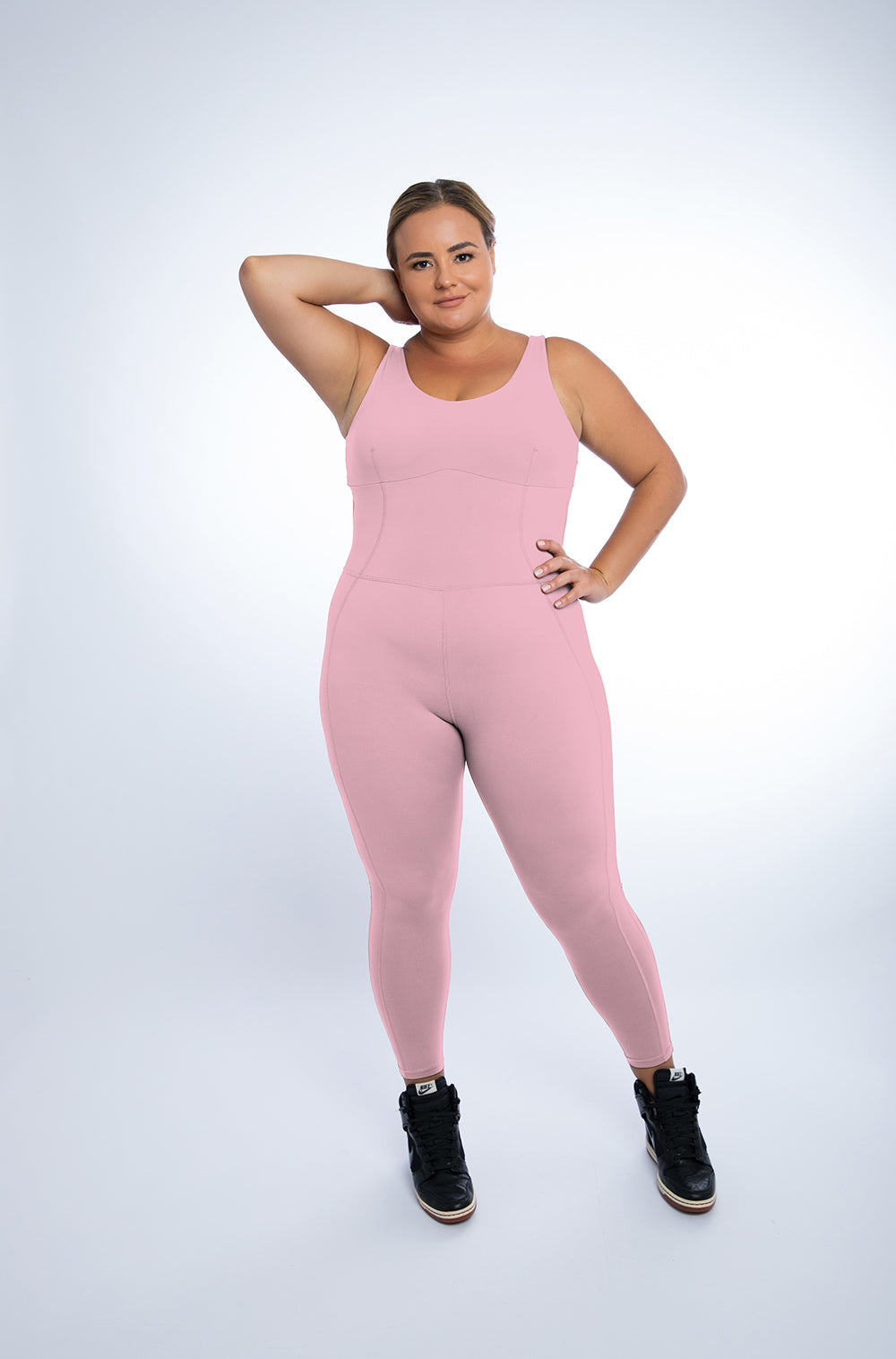 Tatiana Fitness Jumpsuit with Body Shaping Compression Plus Size –  bonelement